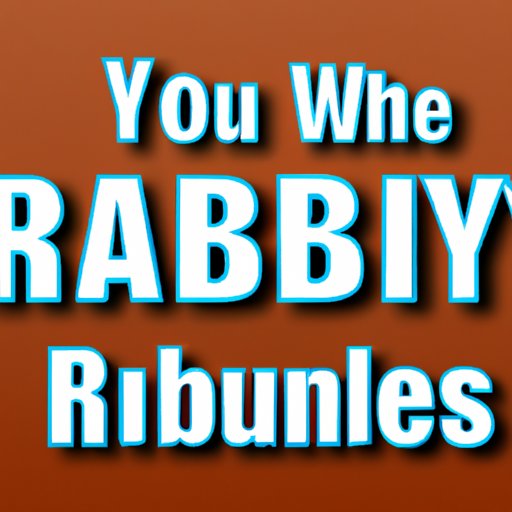 Take Responsibility for Your Actions