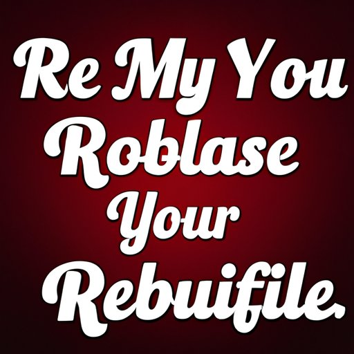 Refuse to Take Responsibility for Your Actions