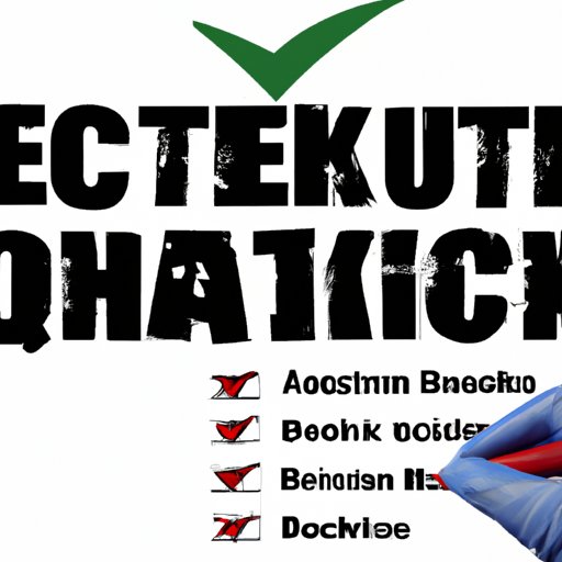 Make Sure to Meet All Background Check Requirements