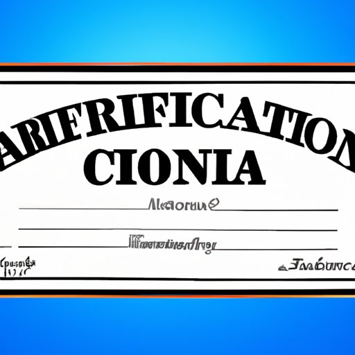 Become Certified by a State or Religious Organization