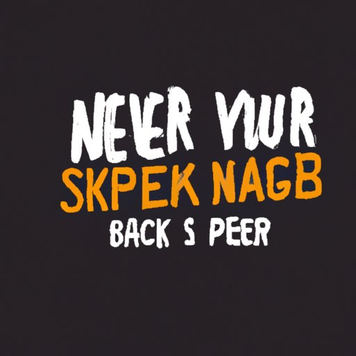 Make Snap Judgements and Never Look Back