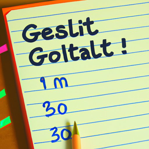 Set realistic goals and celebrate small successes