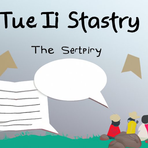 Tell Stories to Illustrate Your Ideas