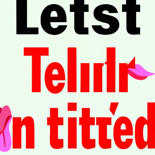 Use Your Lips and Tongue