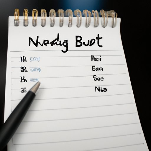 Make a Budget and Track Your Spending