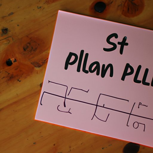 Make a Plan and Stick to It