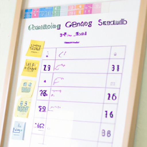 Set up a Cleaning Schedule