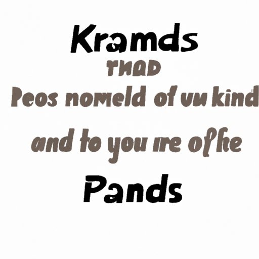 Perform Random Acts of Kindness