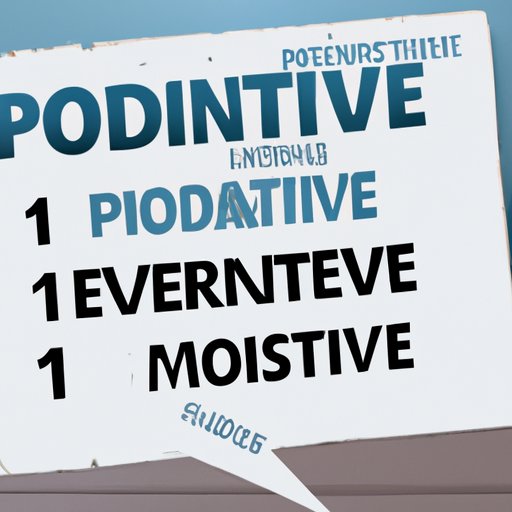 Develop a Positive Mindset 