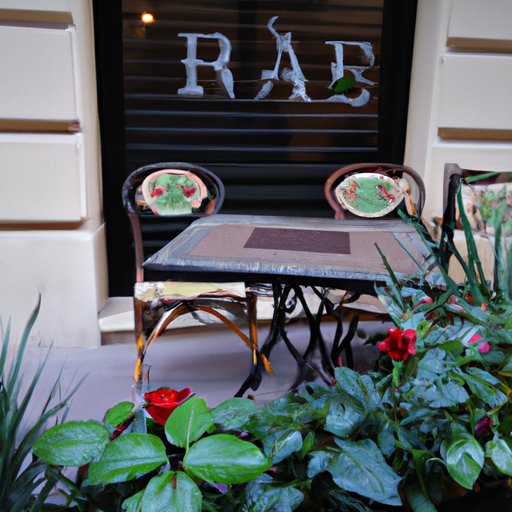 Embrace the Cafés and Bistros