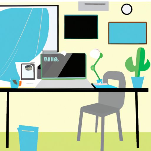 Create a Designated Workspace with Minimal Distractions