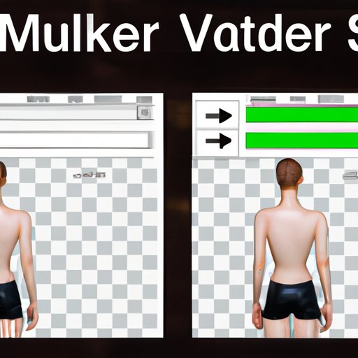 Learn How to Use Visual Modification Sliders to Create a Shirtless Appearance
