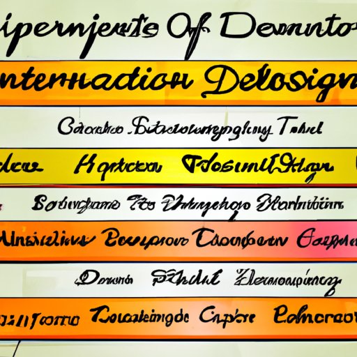 Outlining the Education Requirements for Becoming a Certified Interior Designer