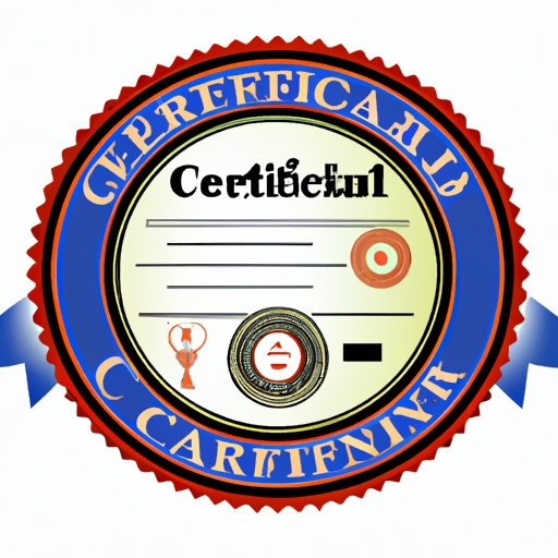 Obtain Necessary Certifications and Licenses