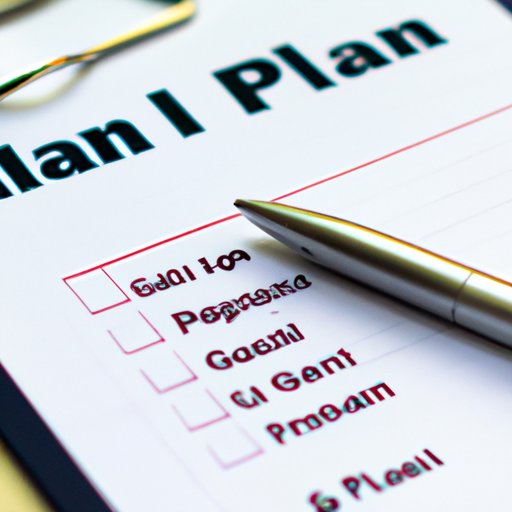 Set Financial Goals and Make a Plan