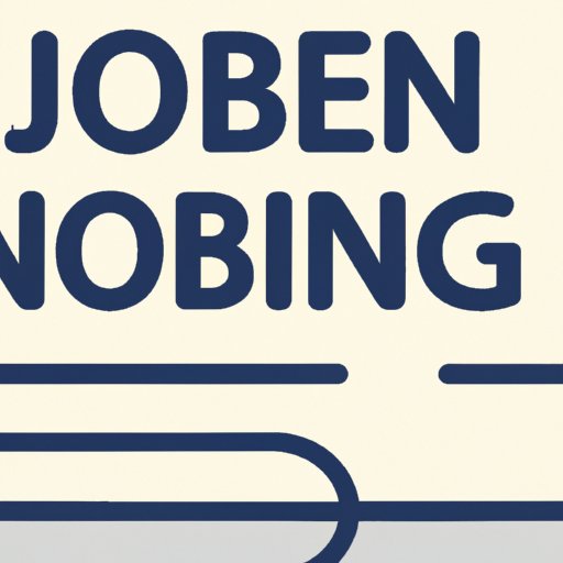 Look for Job Postings and Apply for Positions