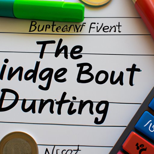 Create a Budget and Timeline for Your Investment Goals