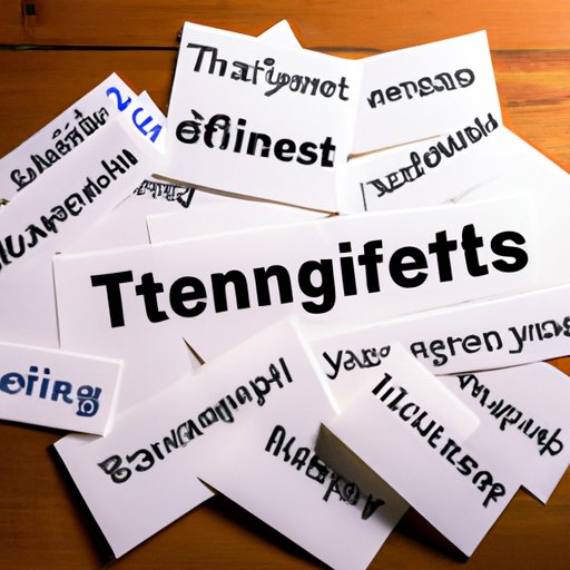 Identify Your Strengths and Weaknesses