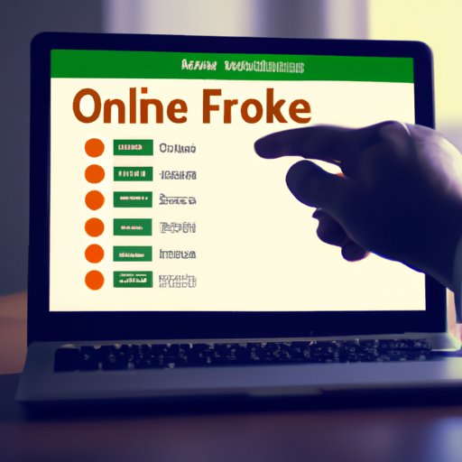 Choose an Online Brokerage and Open an Account