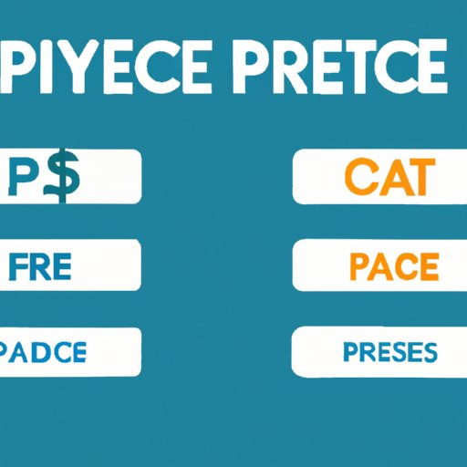 Compare Fees and Payment Options