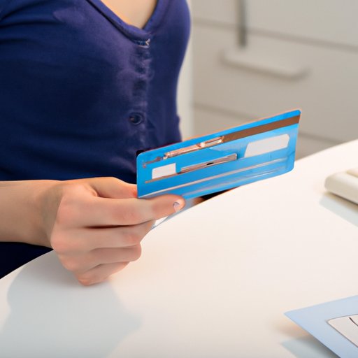 Open an Account With Your Selected Credit Card Provider