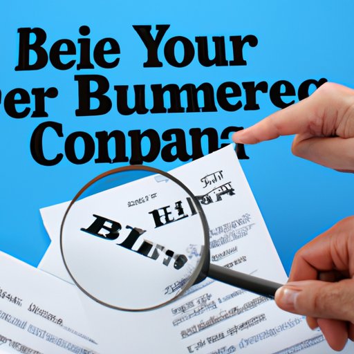 File a Complaint with the Better Business Bureau