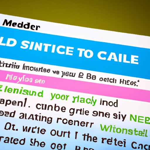 Overview of How to Cancel Medicare Online