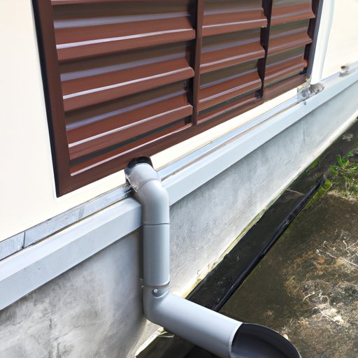 Install Gutters to Improve Drainage