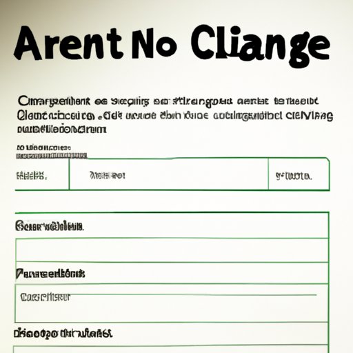 Fill Out an Account Change Form