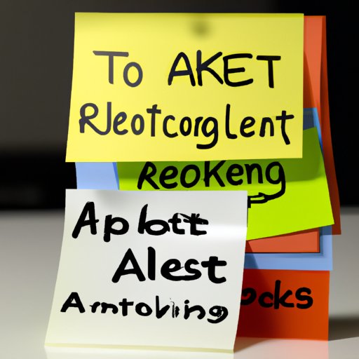 Set Reminders and Alerts to Stay on Track