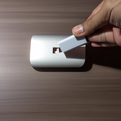 Check to See if the Light on the Charging Dock is Lit