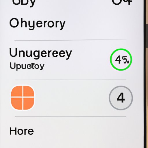 Describe the Battery Health Setting on iPhones