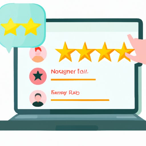 Check Reviews and Ratings Online