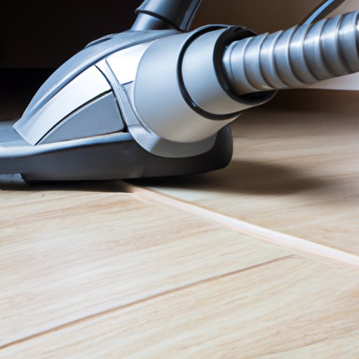 Vacuum Away Dust and Dirt from Crevices
