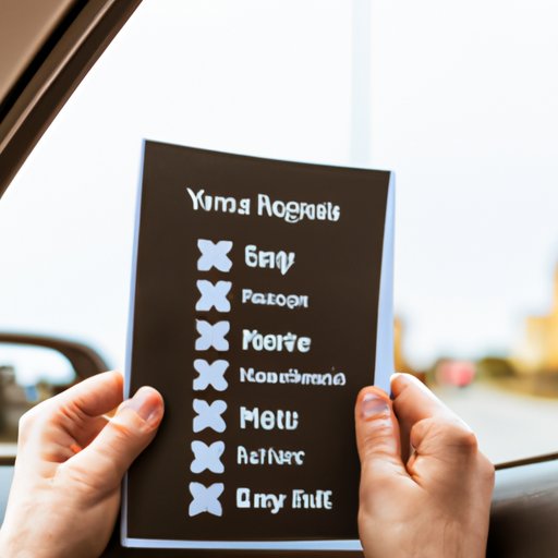 Leaving a Comment or Rating for the Driver After the Trip