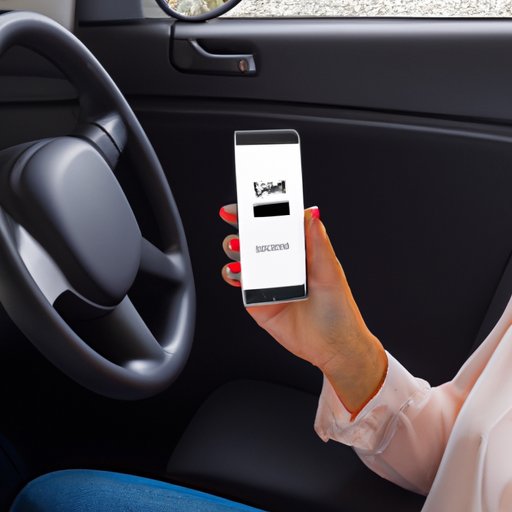 Messaging the Driver Through the Uber App