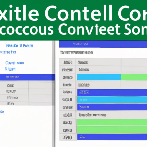 Overview of Converting to Excel