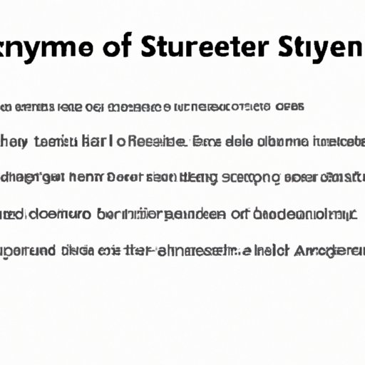 Develop Your Argument or Story Line in the Body of Your Writing Sample