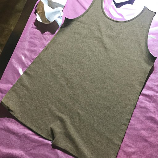 Cut the Shirt Sleeves for a Tank Top Look