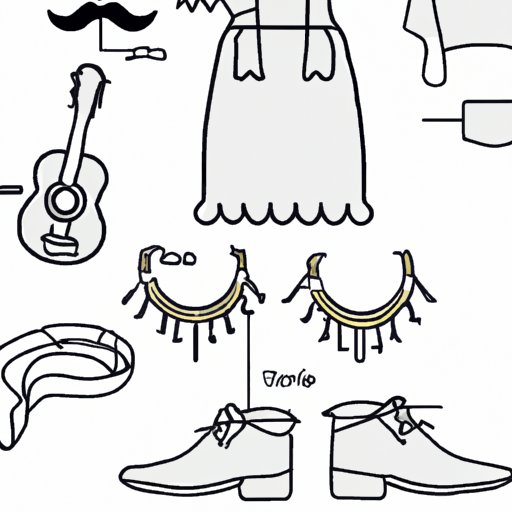 Outline the Accessories Needed for Nortena Dancing