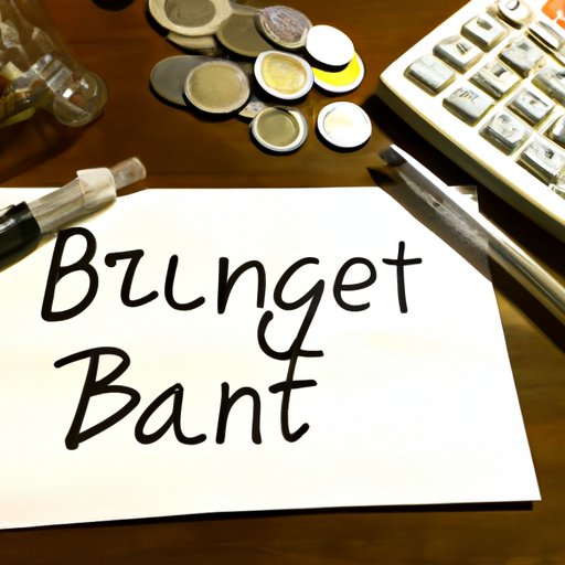 Set a Budget for Your Trip