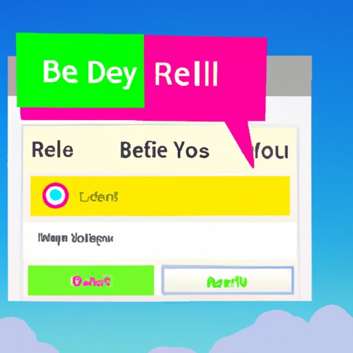 Delete Any Connections with Other Users on Be Real