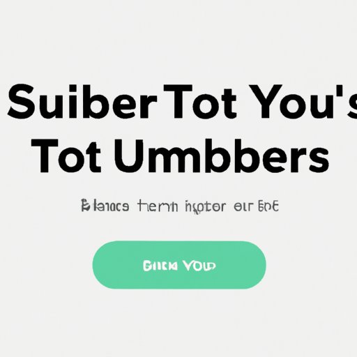 A Quick and Easy Way to Unsubscribe from Uber Eats