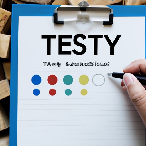 Take an Interest Inventory Test