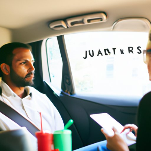 Interviewing an Uber Eats Driver