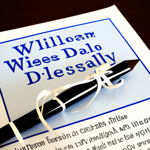 Consider Preparing a Will Documenting Your Wishes