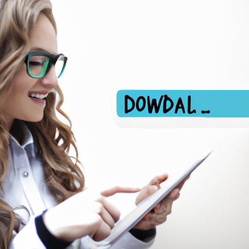 Look for the Download Option