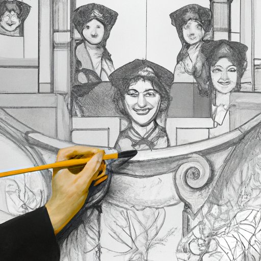 Applying Color to a Theater Drawing for Maximum Impact