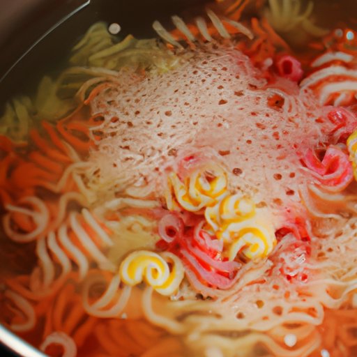 Boil the Pasta and Add Food Coloring to the Water