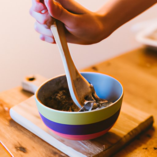 Finishing off the Edible Bowl
